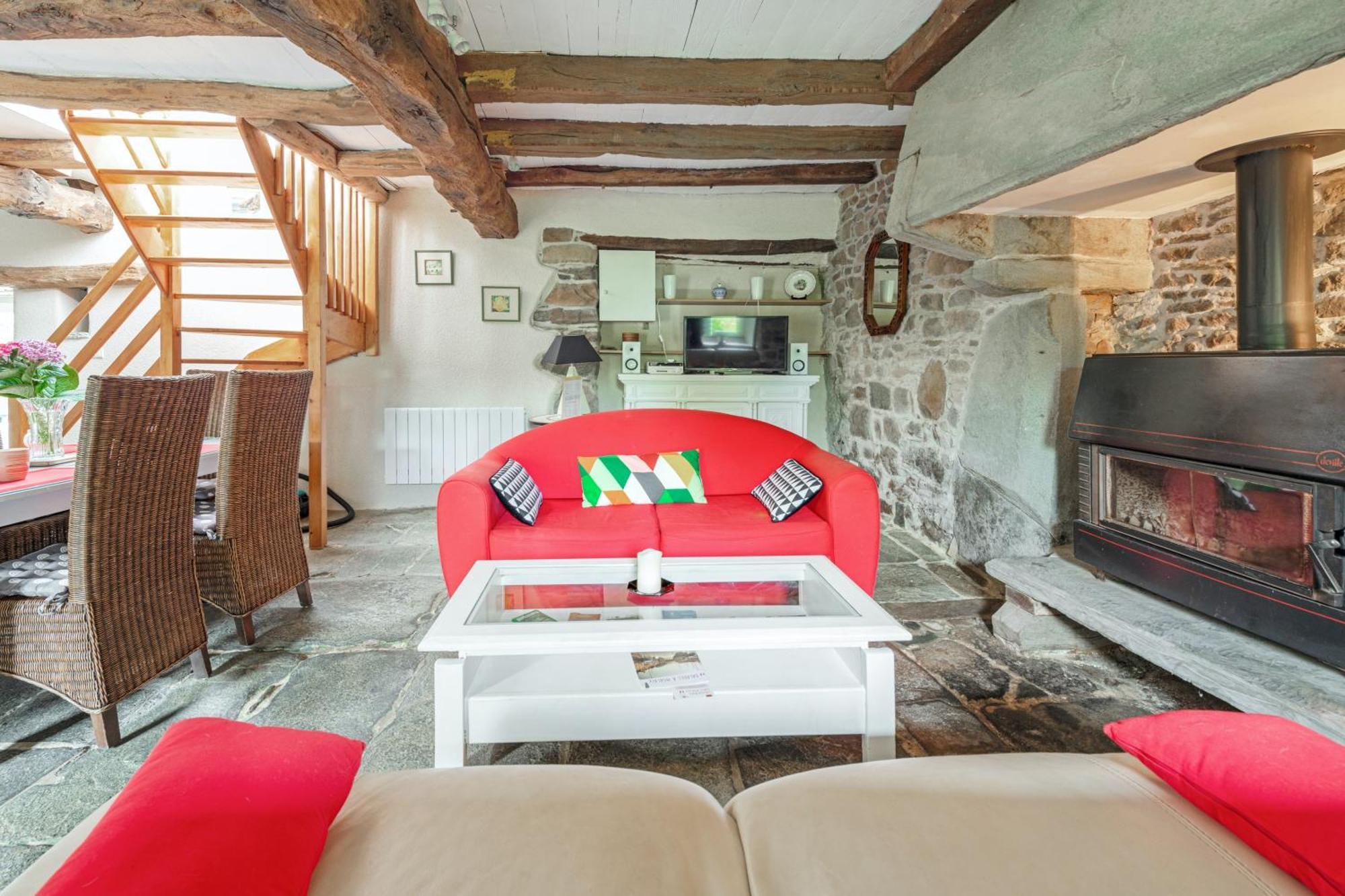 Maison Cosy Vue Mer A Guimaec Eksteriør bilde