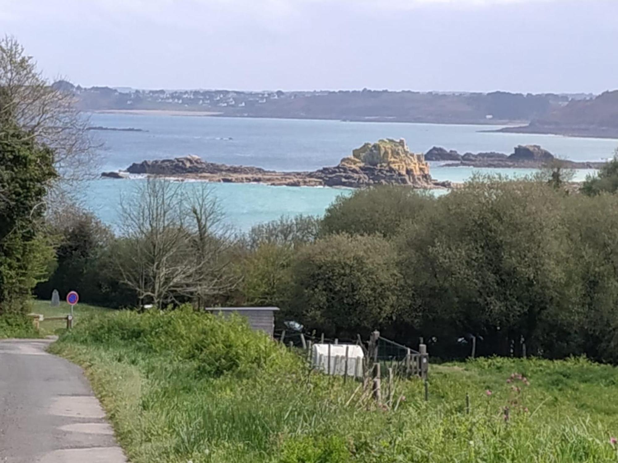 Maison Cosy Vue Mer A Guimaec Eksteriør bilde